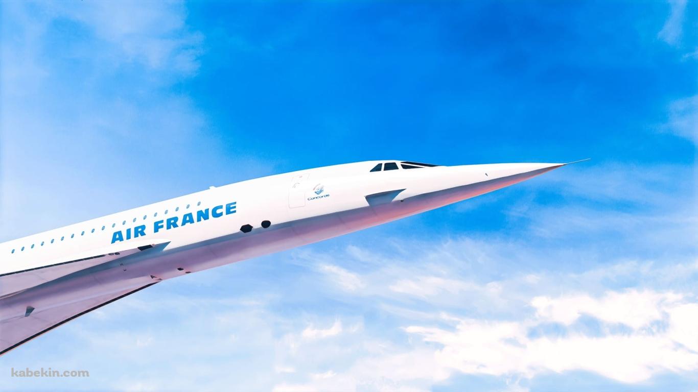 コンコルド / フランス / 飛行機の壁紙(1366px x 768px) 高画質 PC・デスクトップ用