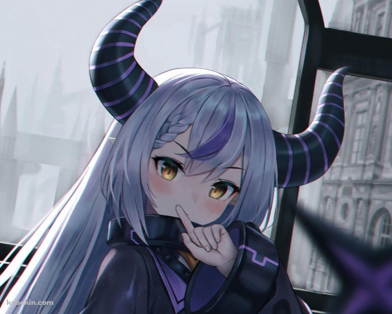 La+ Darknesss (ラプラス・ダークネス) / バーチャルYouTuber / ホロライブの壁紙(1280px x 1024px) 高画質 PC・デスクトップ用
