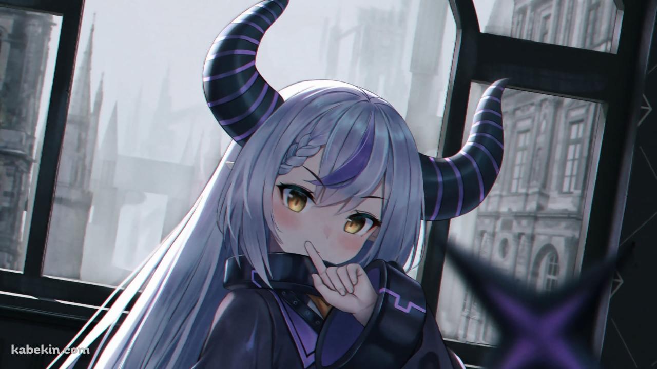 La+ Darknesss (ラプラス・ダークネス) / バーチャルYouTuber / ホロライブの壁紙(1280px x 720px) 高画質 PC・デスクトップ用