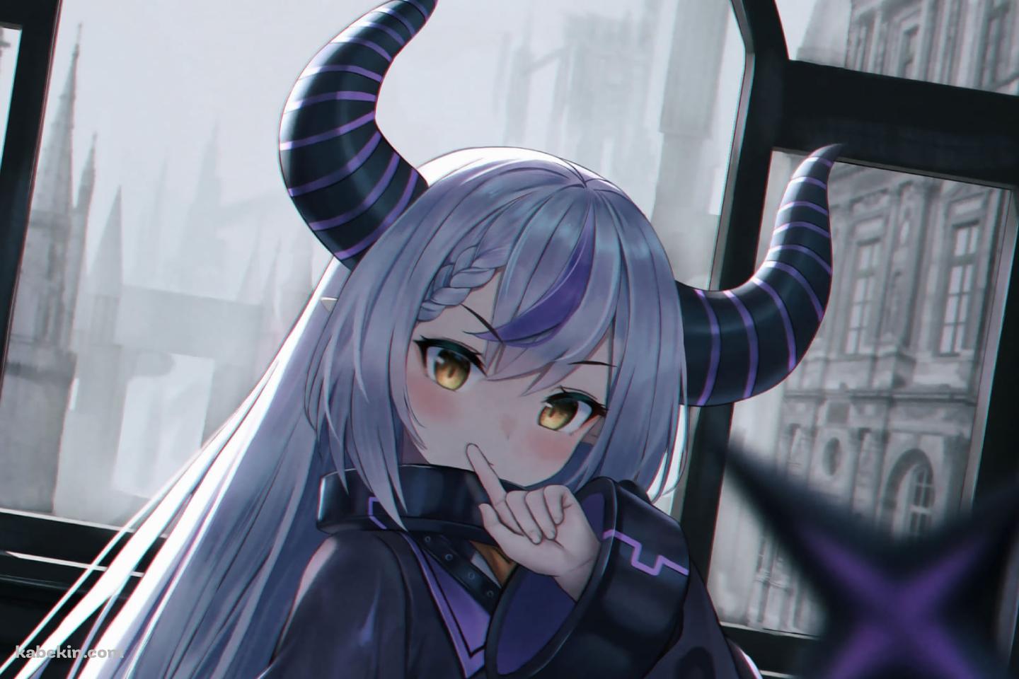 La+ Darknesss (ラプラス・ダークネス) / バーチャルYouTuber / ホロライブの壁紙(1440px x 960px) 高画質 PC・デスクトップ用