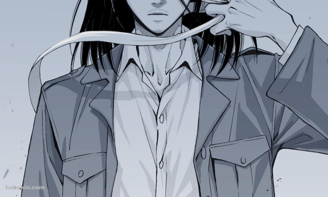 エレン・イェーガー / 鼻から下 / Eren Jaeger / Shingeki No Kyojinの壁紙(1280px x 768px) 高画質 PC・デスクトップ用