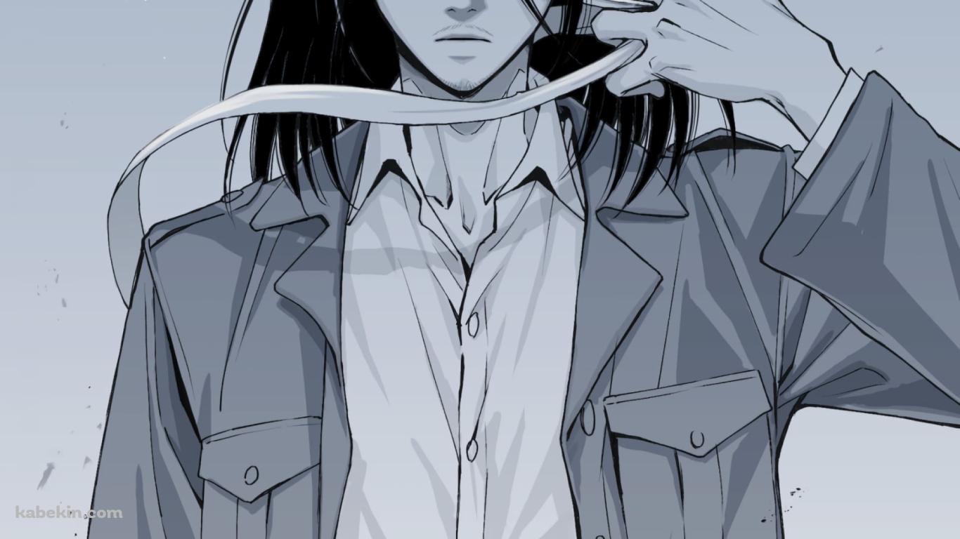 エレン・イェーガー / 鼻から下 / Eren Jaeger / Shingeki No Kyojinの壁紙(1366px x 768px) 高画質 PC・デスクトップ用