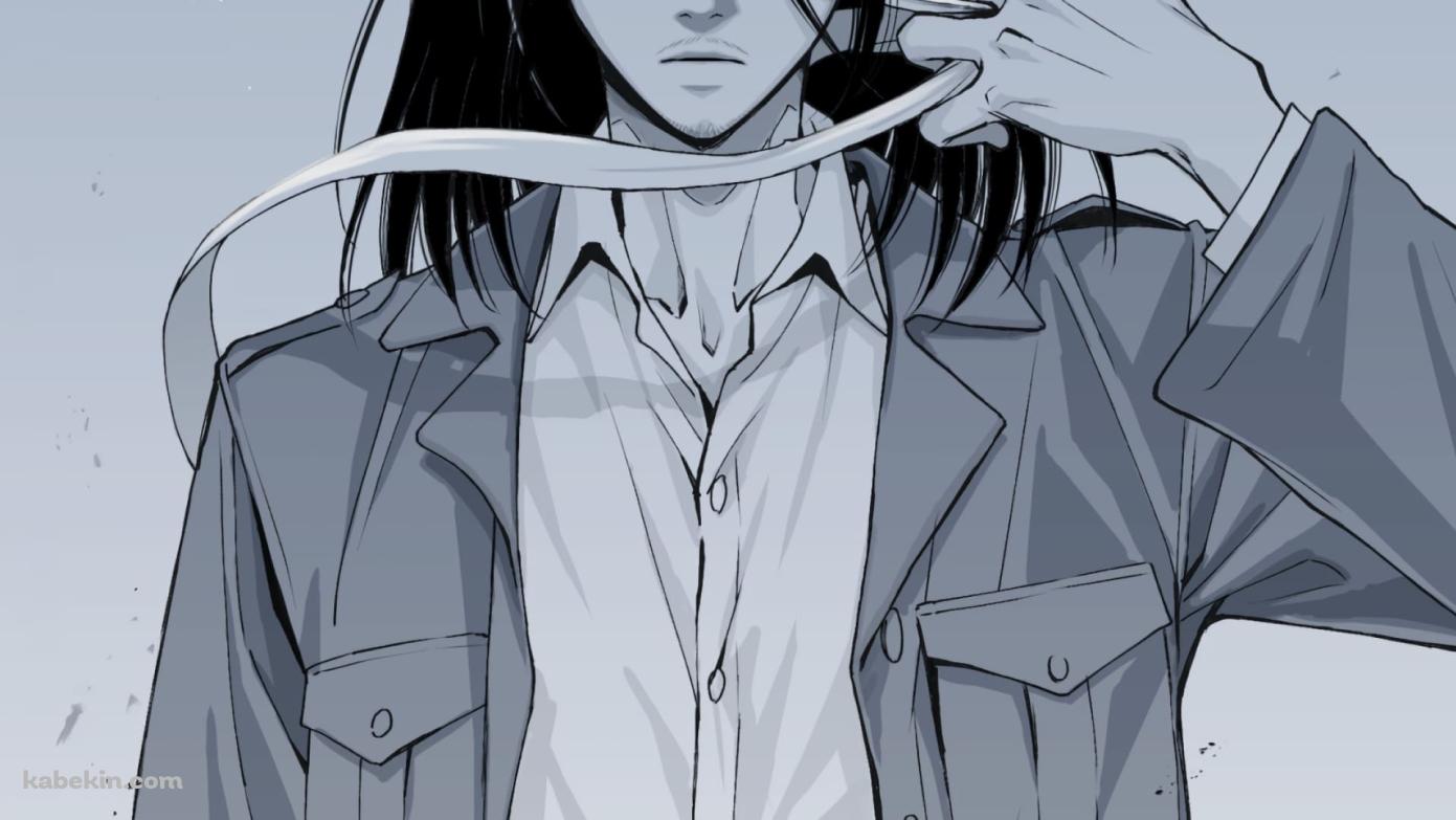 エレン・イェーガー / 鼻から下 / Eren Jaeger / Shingeki No Kyojinの壁紙(1391px x 783px) 高画質 PC・デスクトップ用