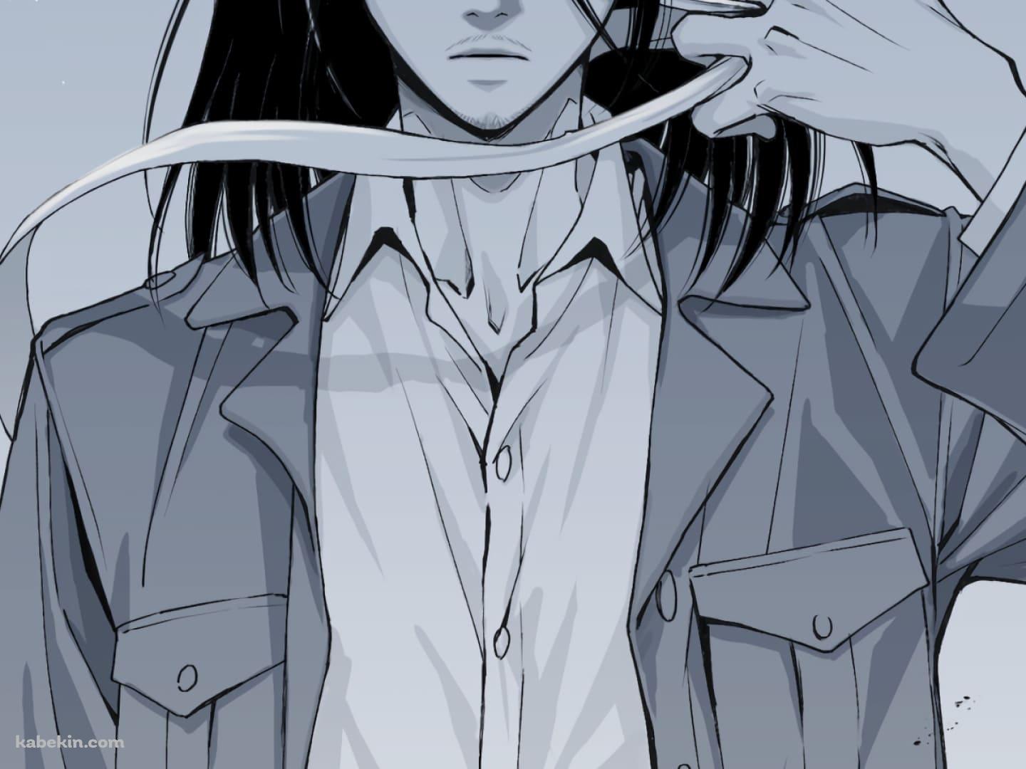エレン・イェーガー / 鼻から下 / Eren Jaeger / Shingeki No Kyojinの壁紙(1440px x 1080px) 高画質 PC・デスクトップ用