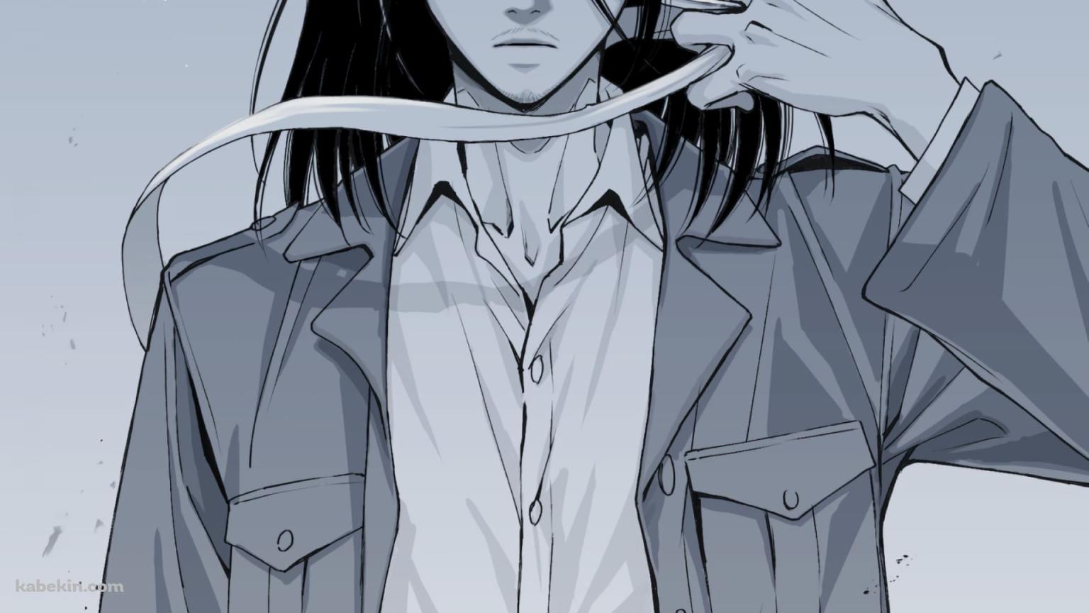 エレン・イェーガー / 鼻から下 / Eren Jaeger / Shingeki No Kyojinの壁紙(1536px x 864px) 高画質 PC・デスクトップ用