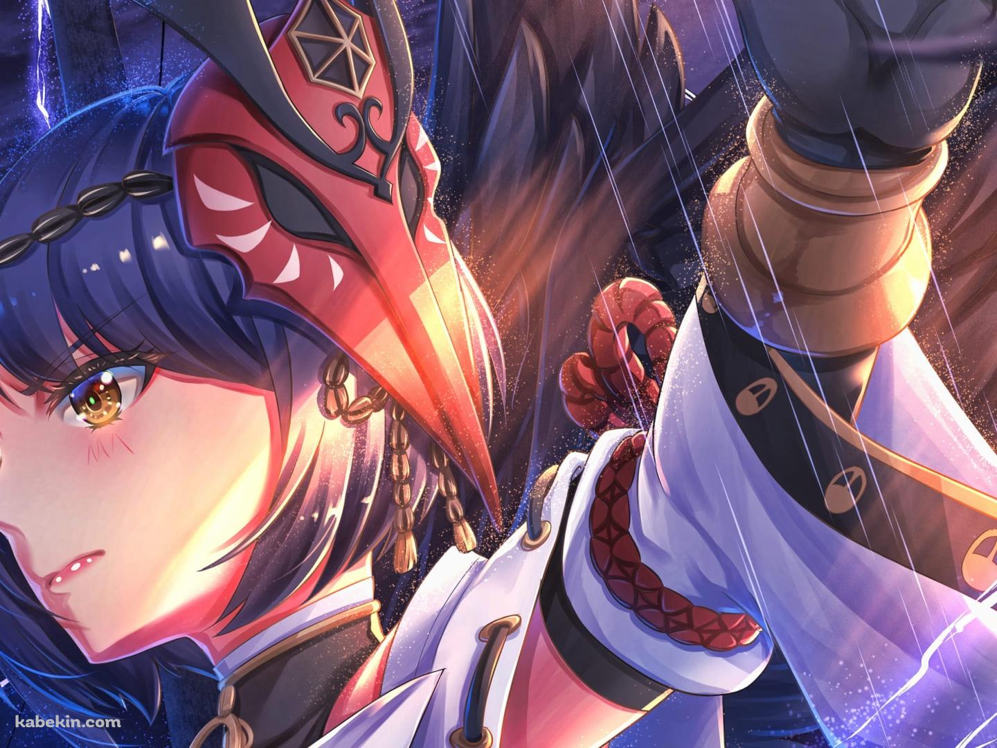 九条裟羅 原神の壁紙(1440px x 1080px) 高画質 PC・デスクトップ用