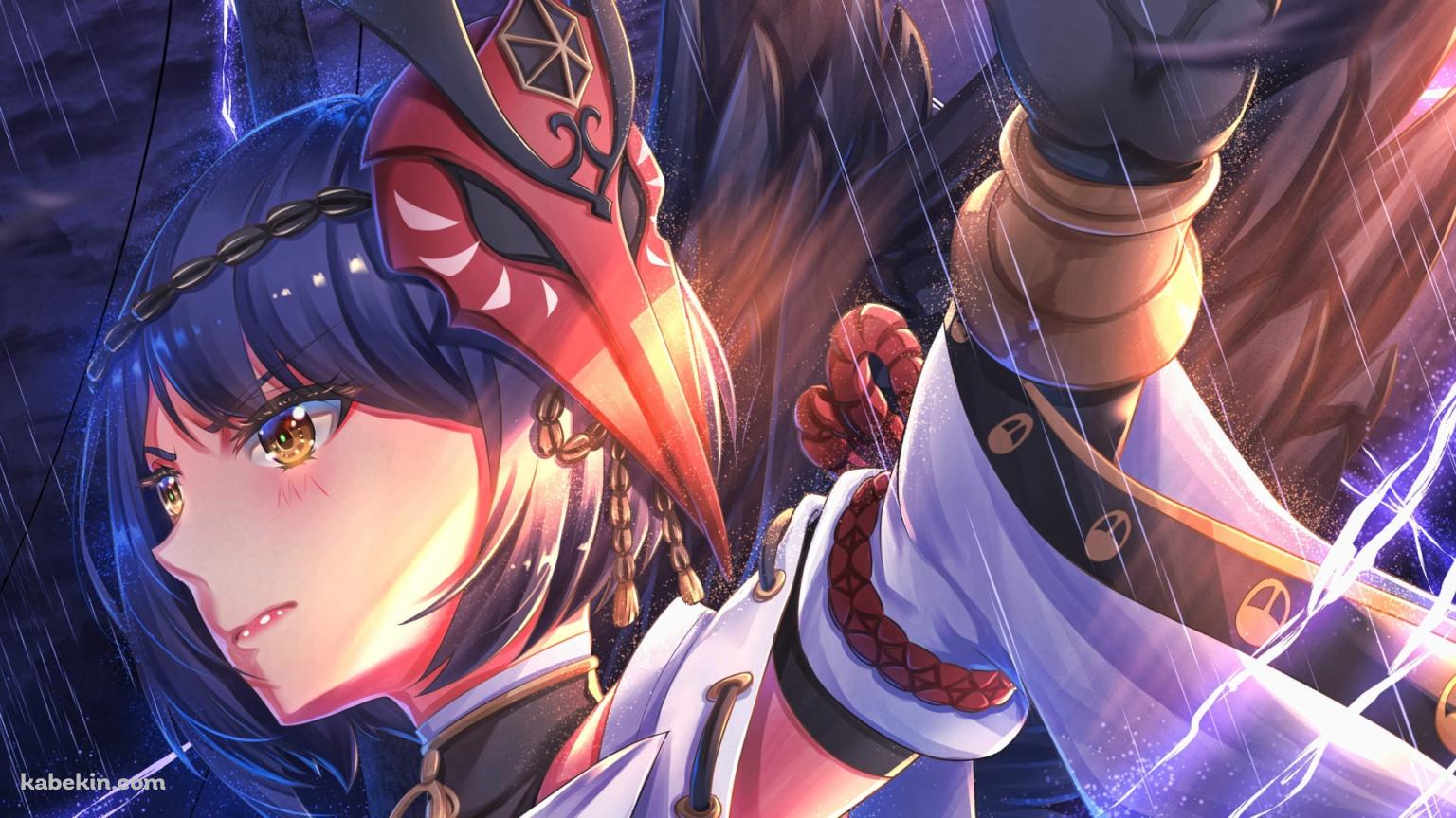 九条裟羅 原神の壁紙(1536px x 864px) 高画質 PC・デスクトップ用