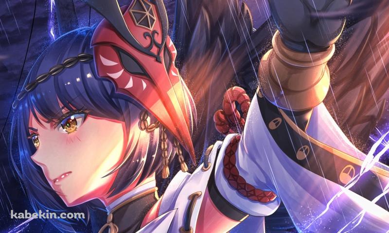 九条裟羅 原神の壁紙(800px x 480px) 高画質 PC・デスクトップ用