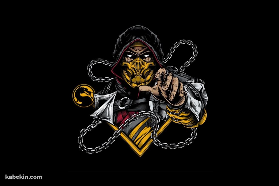 スコーピオン / モータルコンバットの壁紙(1152px x 768px) 高画質 PC・デスクトップ用