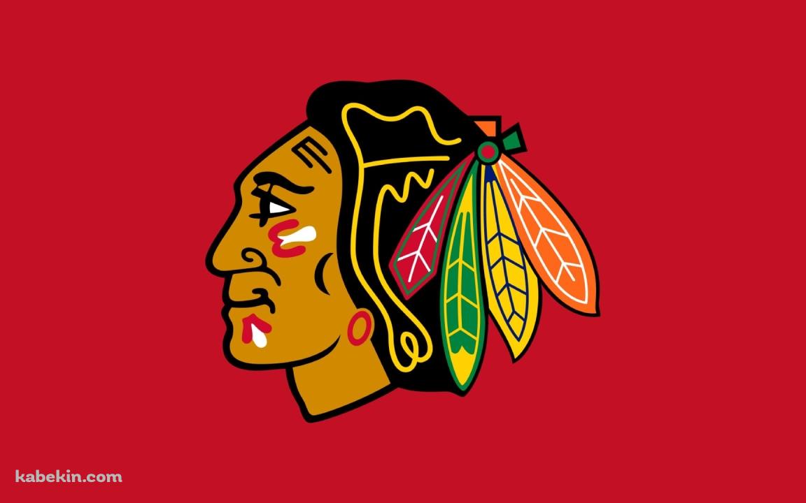 シカゴ・ブラックホークス / Chicago Blackhawks / ホッケーチーム / インディアンの壁紙(1152px x 720px) 高画質 PC・デスクトップ用