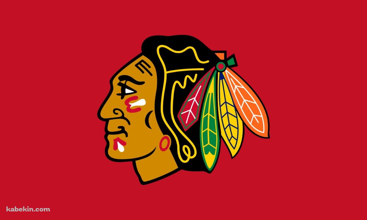 シカゴ・ブラックホークス / Chicago Blackhawks / ホッケーチーム / インディアンの壁紙(1280px x 768px) 高画質 PC・デスクトップ用