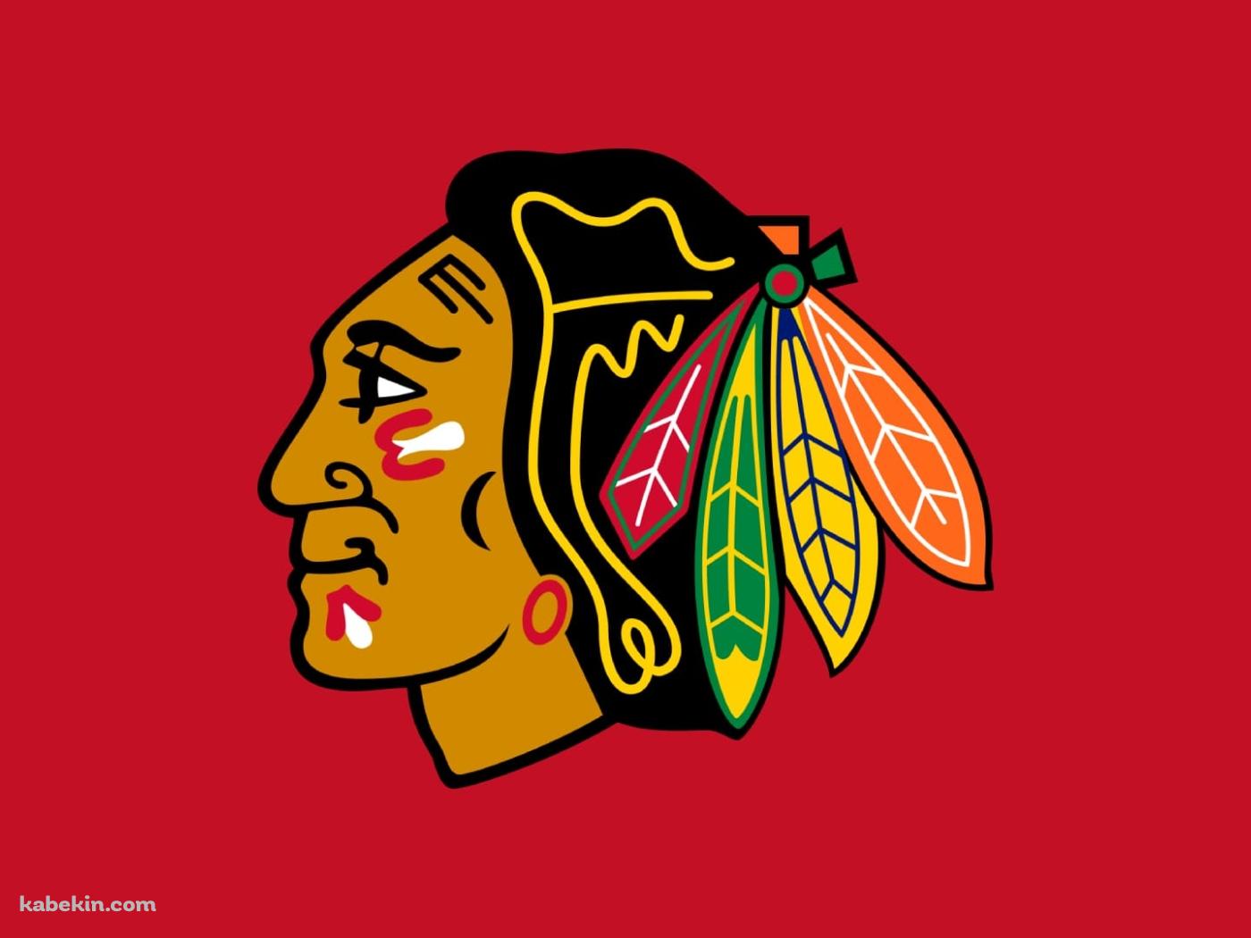 シカゴ・ブラックホークス / Chicago Blackhawks / ホッケーチーム / インディアンの壁紙(1400px x 1050px) 高画質 PC・デスクトップ用