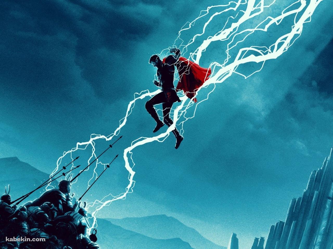 マイティソー ダーク・ワールド / Lightning Thorの壁紙(1280px x 960px) 高画質 PC・デスクトップ用