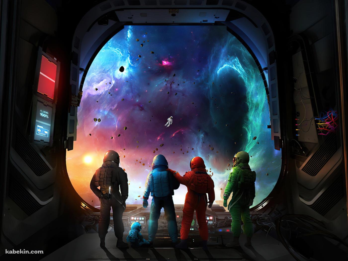 リアルなアマングアス / Among Us / インポスターの追放の壁紙(1400px x 1050px) 高画質 PC・デスクトップ用