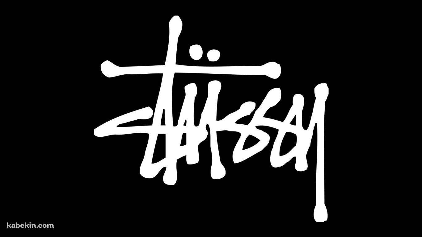 Stussy ロゴの壁紙(1366px x 768px) 高画質 PC・デスクトップ用