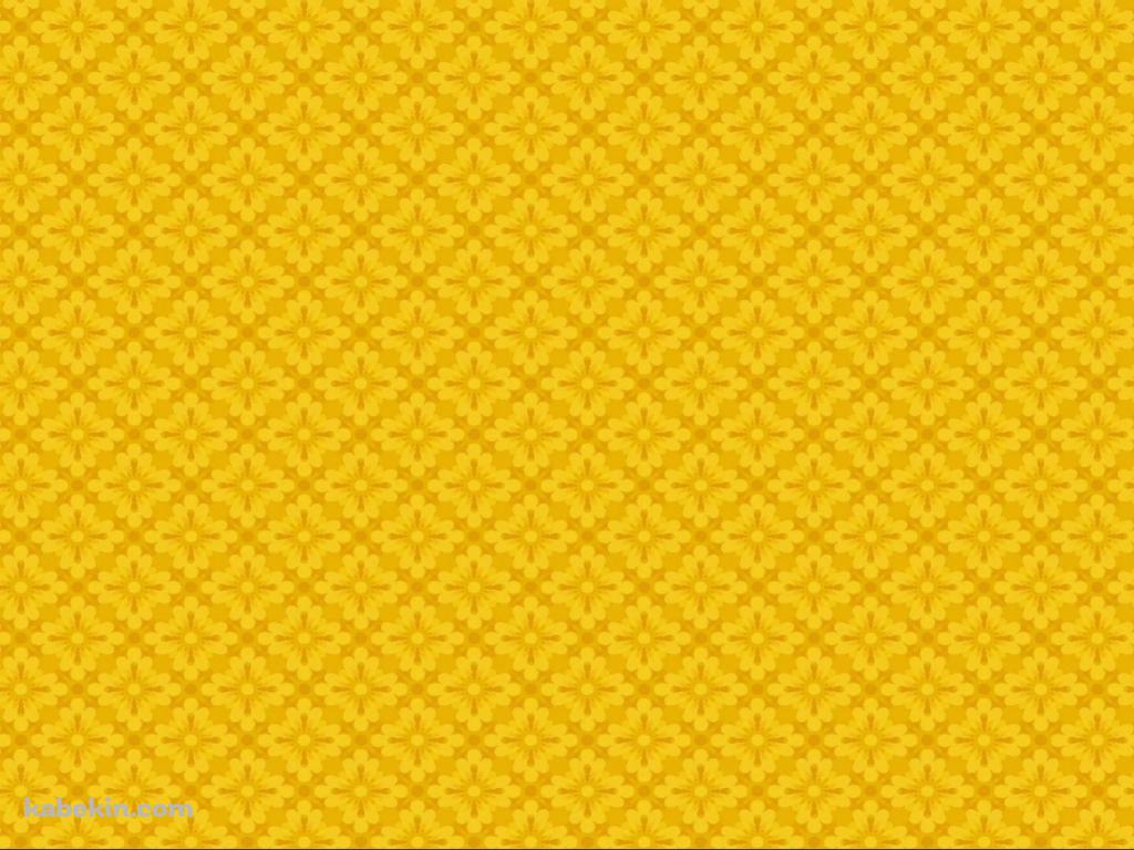 黄色 / マスタード / 菊の花 / 模様 / パターンの壁紙(1024px x 768px) 高画質 PC・デスクトップ用