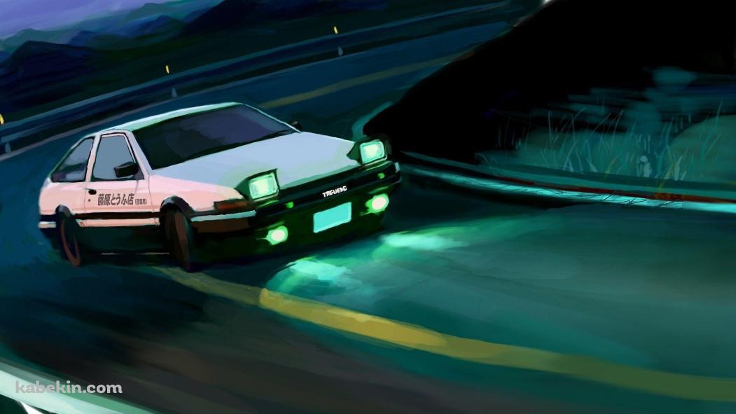 頭文字D / 藤原豆腐店 / Initial D / ファンアート / イラストの壁紙(1051px x 591px) 高画質 PC・デスクトップ用