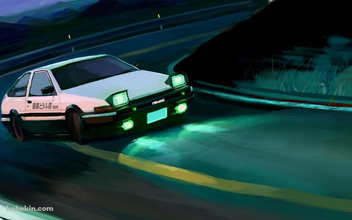 頭文字D / 藤原豆腐店 / Initial D / ファンアート / イラストの壁紙(1152px x 720px) 高画質 PC・デスクトップ用