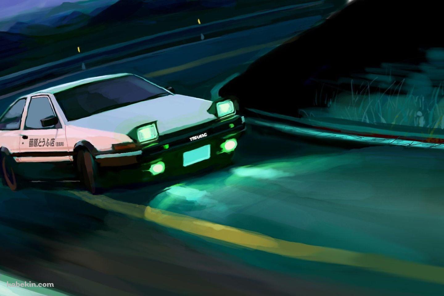 頭文字D / 藤原豆腐店 / Initial D / ファンアート / イラストの壁紙(1440px x 960px) 高画質 PC・デスクトップ用