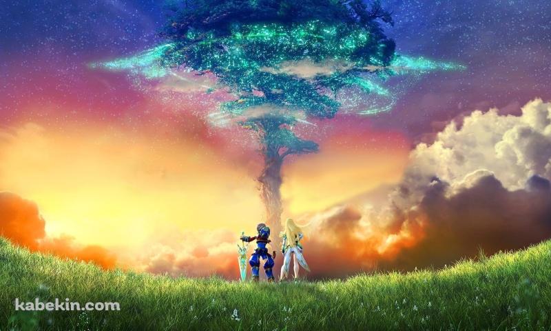 ゼノブレイド２の壁紙(800px x 480px) 高画質 PC・デスクトップ用