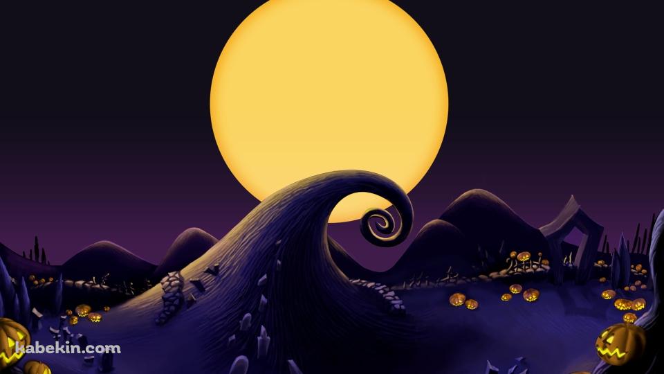 ナイトメアー・ビフォア・クリスマス / 満月 / The Nightmare Before Christmasの壁紙(960px x 540px) 高画質 PC・デスクトップ用