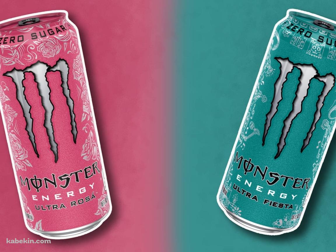 モンスターエナジー Monster Ultra Rosa Monster Ultra Fiestaの壁紙(1152px x 864px) 高画質 PC・デスクトップ用