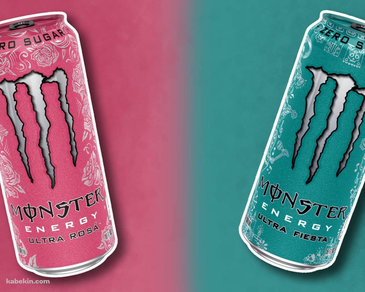 モンスターエナジー Monster Ultra Rosa Monster Ultra Fiestaの壁紙(1280px x 1024px) 高画質 PC・デスクトップ用