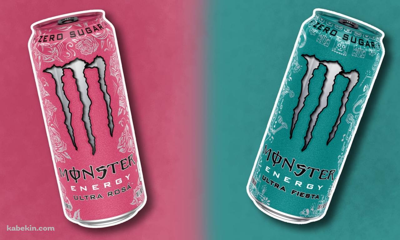 モンスターエナジー Monster Ultra Rosa Monster Ultra Fiestaの壁紙(1280px x 768px) 高画質 PC・デスクトップ用