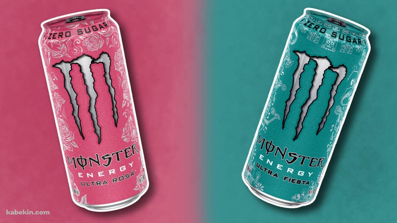 モンスターエナジー Monster Ultra Rosa Monster Ultra Fiestaの壁紙(1391px x 783px) 高画質 PC・デスクトップ用