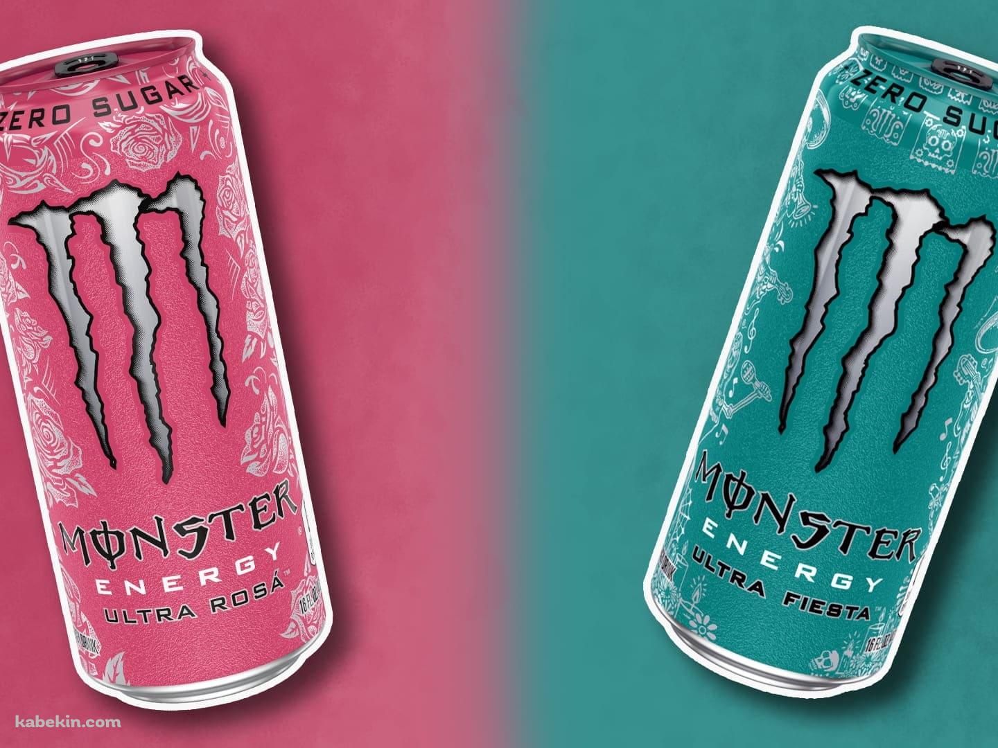 モンスターエナジー Monster Ultra Rosa Monster Ultra Fiestaの壁紙(1440px x 1080px) 高画質 PC・デスクトップ用