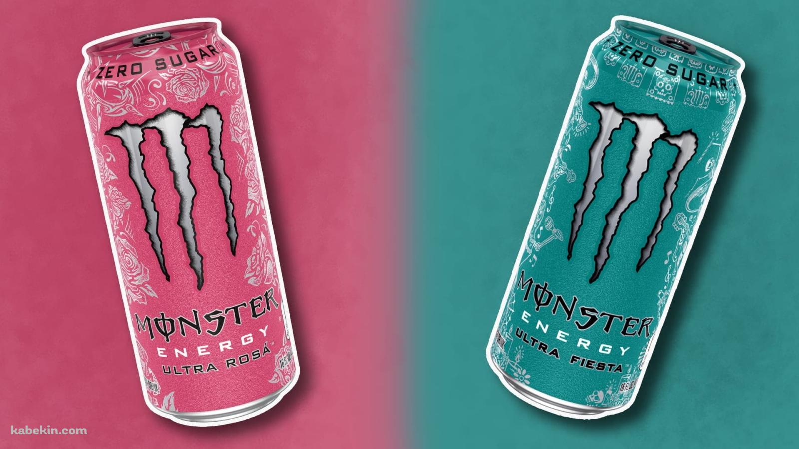モンスターエナジー Monster Ultra Rosa Monster Ultra Fiestaの壁紙(1600px x 900px) 高画質 PC・デスクトップ用