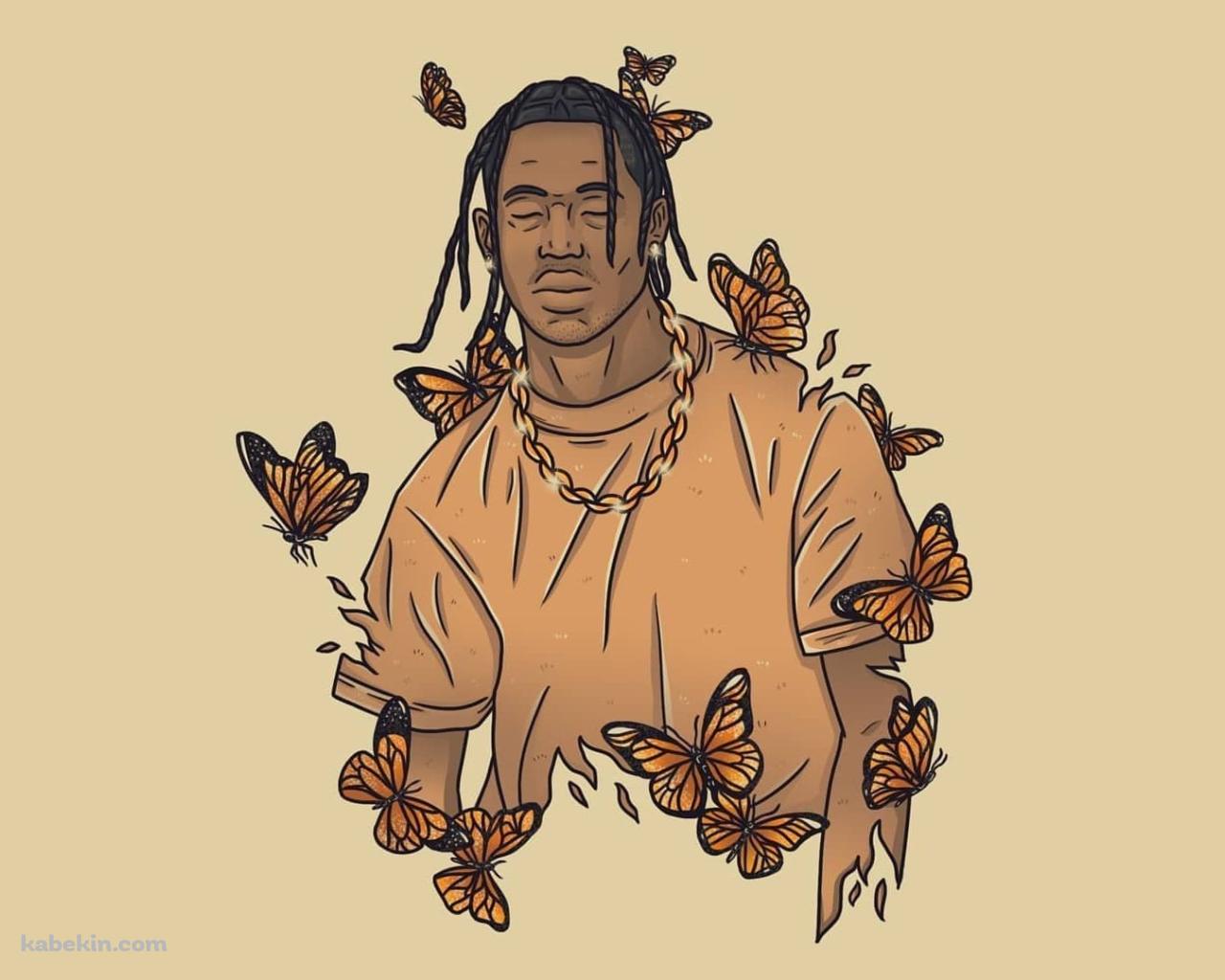 トラヴィス・スコット / Travis scott / ラッパーの壁紙(1280px x 1024px) 高画質 PC・デスクトップ用