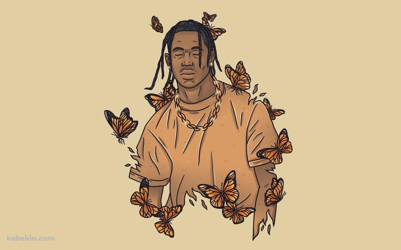 トラヴィス・スコット / Travis scott / ラッパーの壁紙(1280px x 800px) 高画質 PC・デスクトップ用
