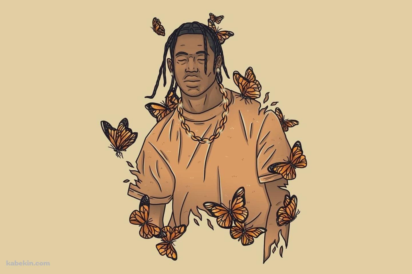 トラヴィス・スコット / Travis scott / ラッパーの壁紙(1440px x 960px) 高画質 PC・デスクトップ用