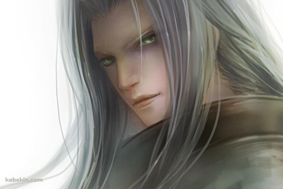 セフィロス / FF7 / 手書き / イラスト / ファンアートの壁紙(1152px x 768px) 高画質 PC・デスクトップ用