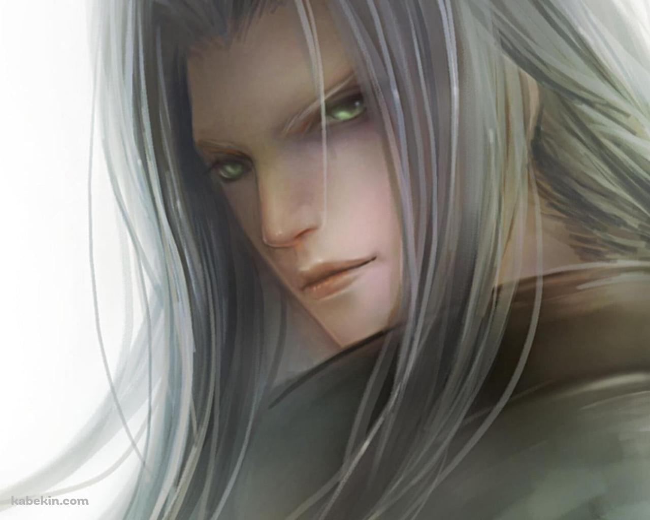 セフィロス / FF7 / 手書き / イラスト / ファンアートの壁紙(1280px x 1024px) 高画質 PC・デスクトップ用