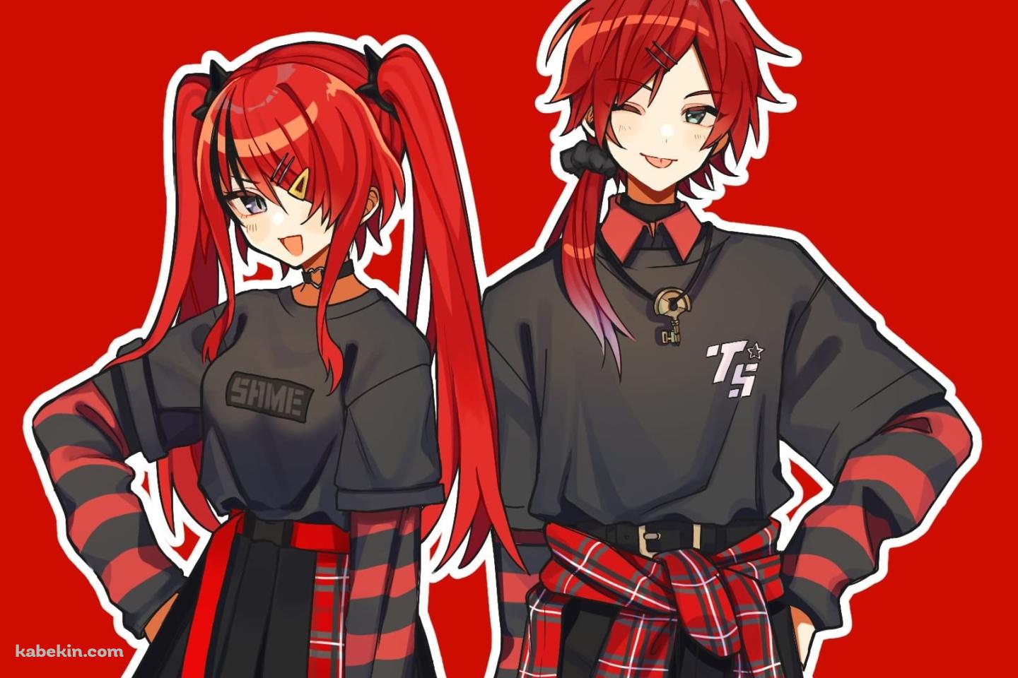 かわいいローレン・イロアスとレイン・パターソン / バーチャルYouTuberの壁紙(1440px x 960px) 高画質 PC・デスクトップ用