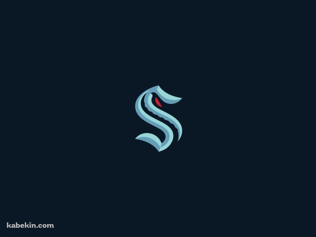 シアトル・クラーケン / Seattle Kraken / ホッケーチームの壁紙(1024px x 768px) 高画質 PC・デスクトップ用