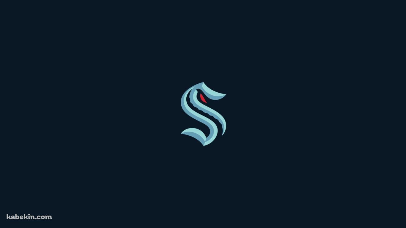 シアトル・クラーケン / Seattle Kraken / ホッケーチームの壁紙(1366px x 768px) 高画質 PC・デスクトップ用