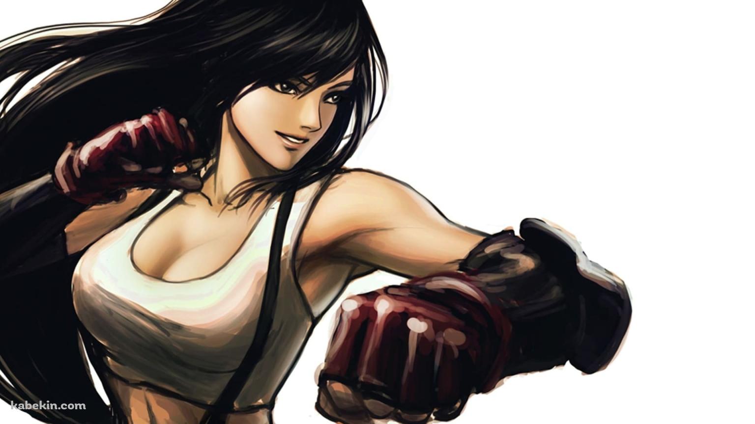 ティファ / FF7 / 手書き / イラスト / ファンアートの壁紙(1536px x 864px) 高画質 PC・デスクトップ用