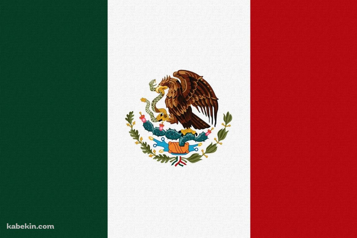 メキシコの国旗 / 鷲 / 蛇 / サボテンの壁紙(1152px x 768px) 高画質 PC・デスクトップ用