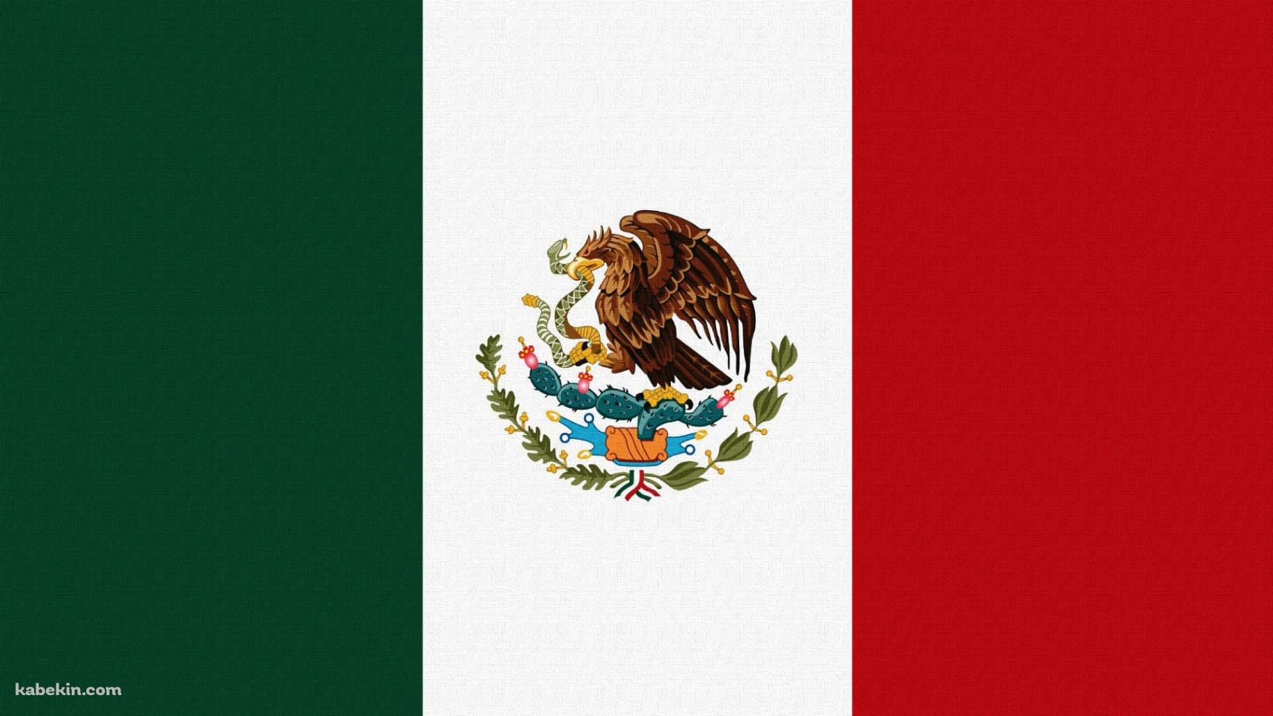 メキシコの国旗 / 鷲 / 蛇 / サボテンの壁紙(1829px x 1029px) 高画質 PC・デスクトップ用