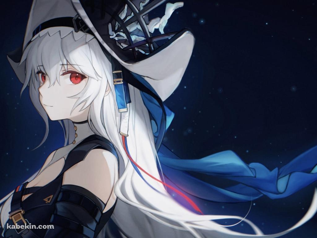 こちらを見つめるスペクター / アークナイツ / ファンアート / イラストの壁紙(1024px x 768px) 高画質 PC・デスクトップ用