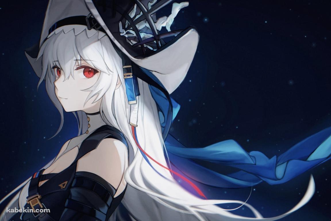 こちらを見つめるスペクター / アークナイツ / ファンアート / イラストの壁紙(1152px x 768px) 高画質 PC・デスクトップ用