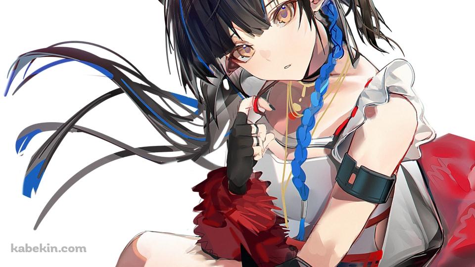 綺麗なブラックナイト / アークナイツ / ファンアート / イラストの壁紙(960px x 540px) 高画質 PC・デスクトップ用