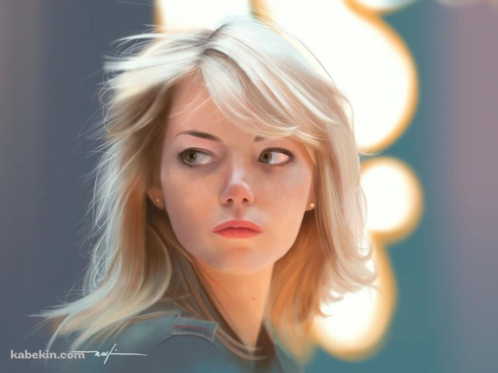 エマ・ストーン / Emma Stoneの壁紙(1024px x 768px) 高画質 PC・デスクトップ用