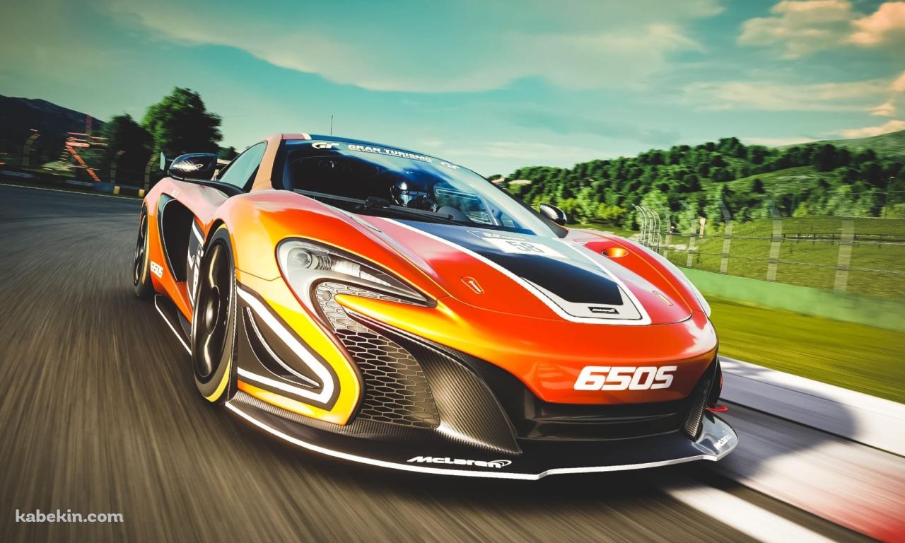マクラーレン650S スパイダー オレンジの壁紙(1280px x 768px) 高画質 PC・デスクトップ用