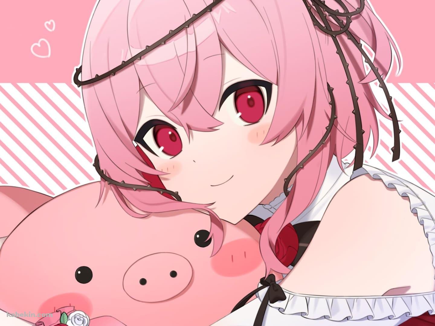 ロゼミ・ラブロック / かわいい / Rosemi Lovelock / バーチャルYouTuberの壁紙(1440px x 1080px) 高画質 PC・デスクトップ用