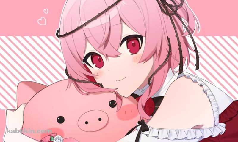 ロゼミ・ラブロック / かわいい / Rosemi Lovelock / バーチャルYouTuberの壁紙(800px x 480px) 高画質 PC・デスクトップ用