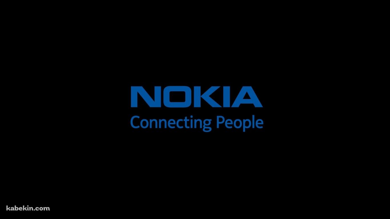 Nokia Logo / ノキア ロゴの壁紙(1366px x 768px) 高画質 PC・デスクトップ用